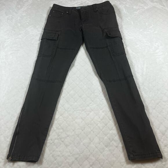 Miss Me CP1246A Cargo Pants Jeans - size 28 - excellent condition - Picture 1 of 10